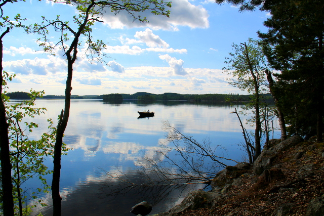 Vene Saimaalla. 