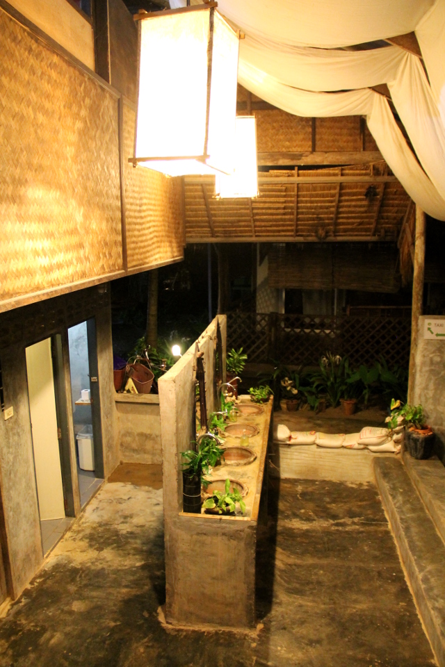 Time for Limen respan luona on käsienpesupiste, jonka tarvitsee olla iso, koska kokkikurssilaiset kulkevat tuosta. 