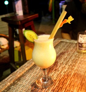 Mexican Kitchenin banana colada eli banaaniversio pina coladasta. 