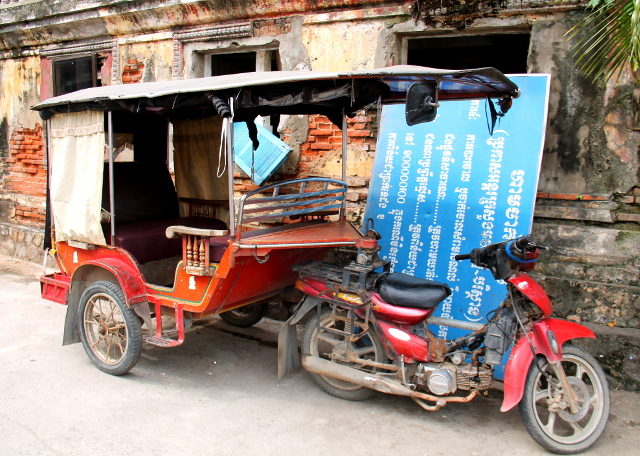 Riksa Phnom Penhissä. 