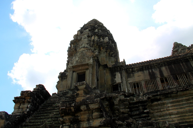 Tänne torniin olisi ollut pitkä jonot auringonpaahteessa. 